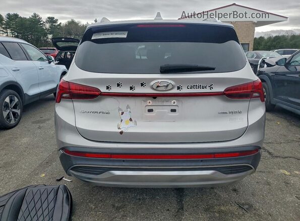 KM8S3DA19MU003438 2021 HYUNDAI SANTA Silver 