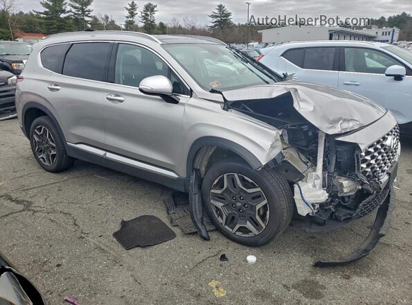 KM8S3DA19MU003438 2021 HYUNDAI SANTA Silver 
