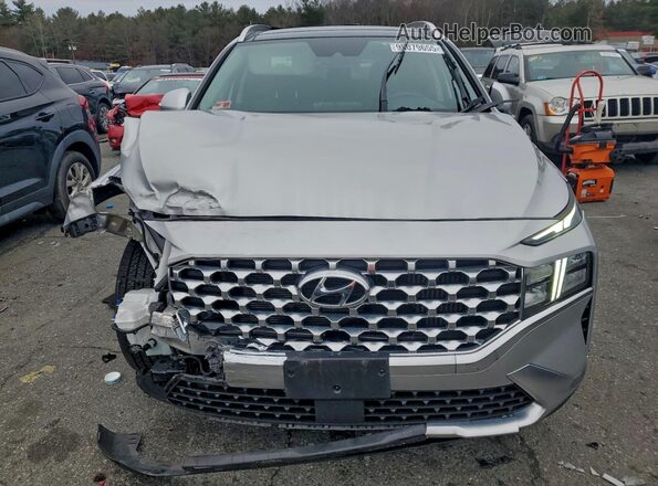 KM8S3DA19MU003438 2021 HYUNDAI SANTA Silver 
