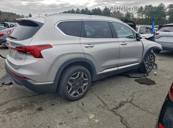 KM8S3DA19MU003438 2021 HYUNDAI SANTA Silver 