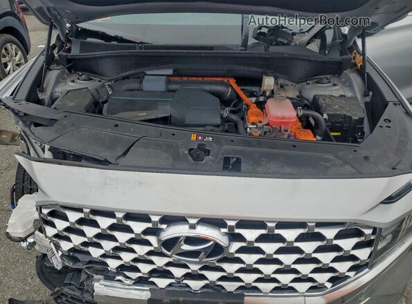 KM8S3DA19MU003438 2021 HYUNDAI SANTA Silver 