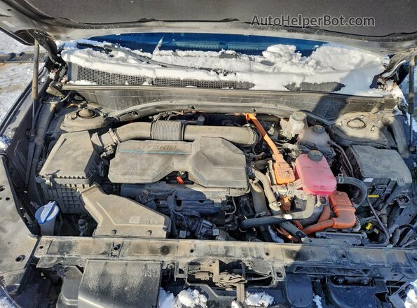 KM8S3DA19NU030673 2022 HYUNDAI SANTA Black Engine compartment view