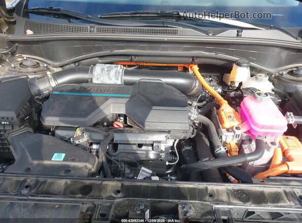 KM8S5DA18NU058703 2022 HYUNDAI SANTA FE HYBRID Black Widok z tyłu