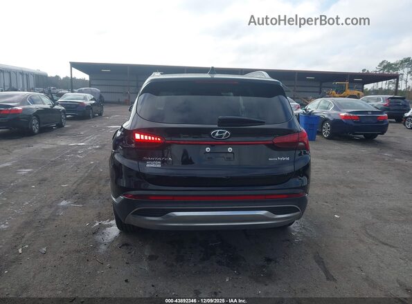 KM8S5DA18NU058703 2022 HYUNDAI SANTA FE HYBRID Black 