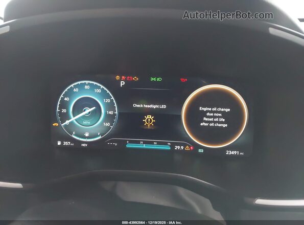 KM8S7DA27PU084411 2023 HYUNDAI SANTA FE PLUG-IN HYBRID Gray Vista de los asientos traseros