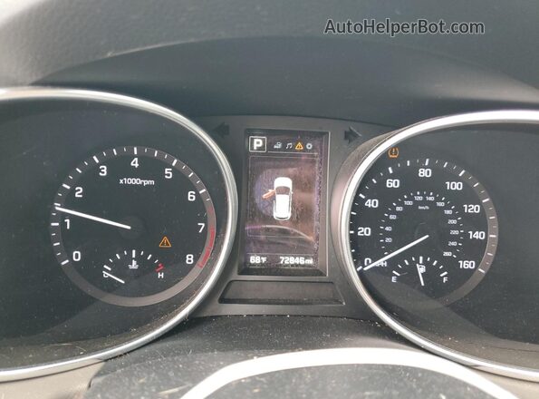 KM8SN4HF3JU280433 2018 HYUNDAI SANTA Белый 