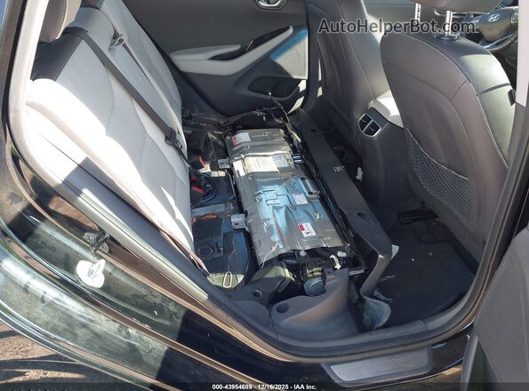 KMHC05LC9MU255191 2021 HYUNDAI IONIQ HYBRID Black VIN კოდის სტიკერის ხედი