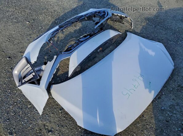 KMHC05LC9MU261069 2021 HYUNDAI IONIQ White ძრავის განყოფილების ხედი