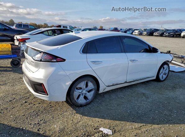 KMHC05LC9MU261069 2021 HYUNDAI IONIQ White უკანა მარჯვენა