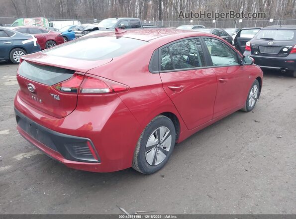 KMHC65LC0LU206992 2020 HYUNDAI IONIQ HYBRID Красный Задняя правая четверть