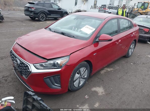 KMHC65LC0LU206992 2020 HYUNDAI IONIQ HYBRID Красный Передняя левая четверть