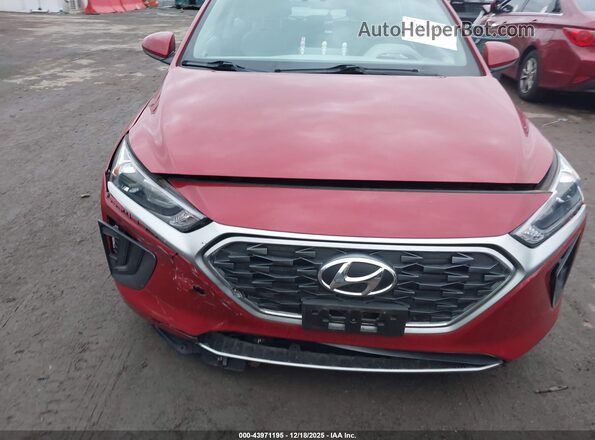 KMHC65LC0LU206992 2020 HYUNDAI IONIQ HYBRID Красный 
