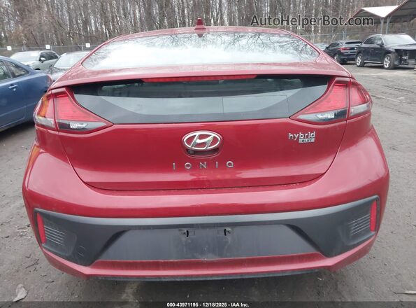 KMHC65LC0LU206992 2020 HYUNDAI IONIQ HYBRID Красный 