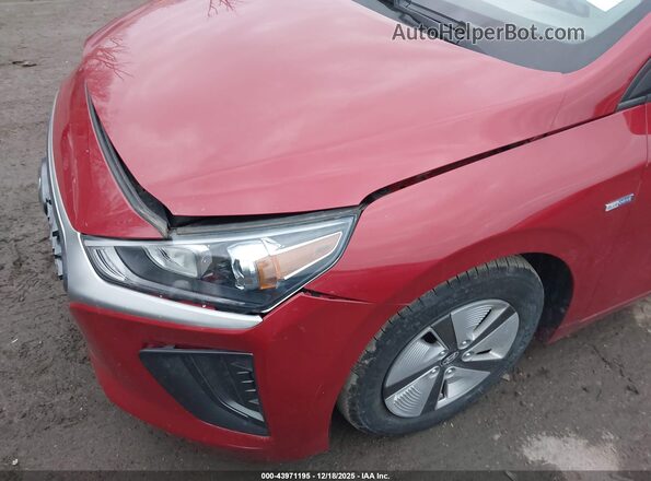 KMHC65LC0LU206992 2020 HYUNDAI IONIQ HYBRID Красный Вид спереди