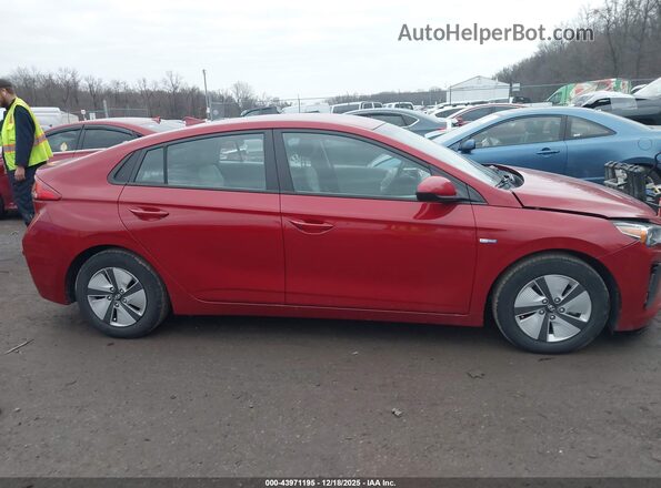 KMHC65LC0LU206992 2020 HYUNDAI IONIQ HYBRID Красный Вид задней части салона