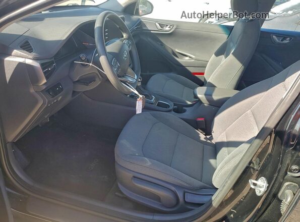 KMHC65LC0NU273272 2022 HYUNDAI IONIQ Black Front interior view