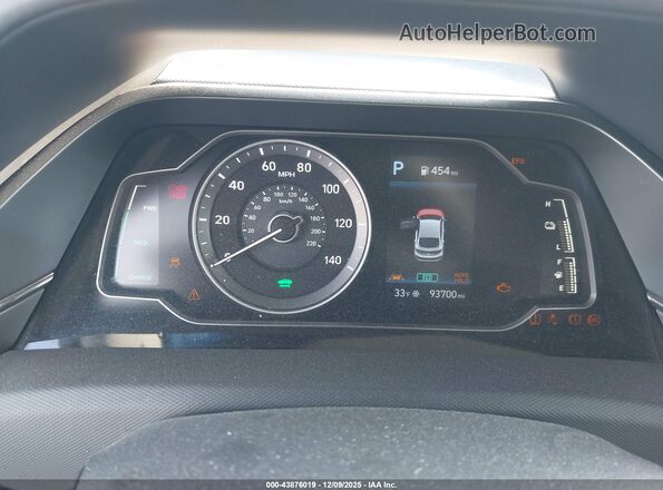 KMHC65LC0NU276883 2022 HYUNDAI IONIQ HYBRID Gray Vista de los asientos traseros