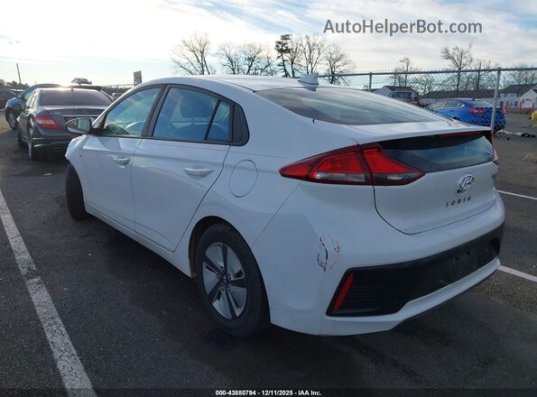 KMHC65LC1JU087220 2018 HYUNDAI IONIQ HYBRID White Հետևի ձախ