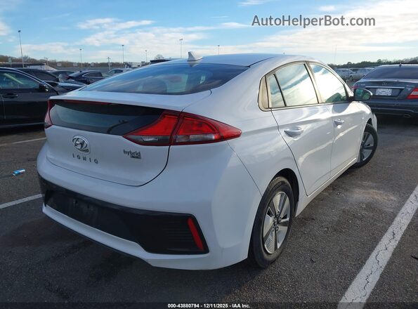 KMHC65LC1JU087220 2018 HYUNDAI IONIQ HYBRID White Հետևի աջ