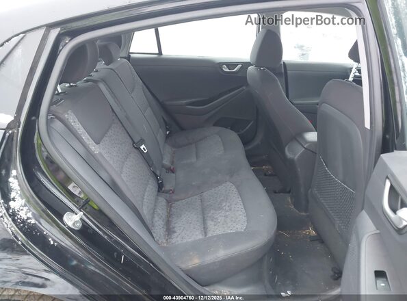 KMHC65LC1KU179204 2019 HYUNDAI IONIQ HYBRID Black Widok naklejki z numerem VIN