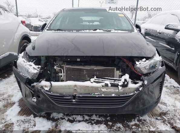 KMHC65LC1KU179204 2019 HYUNDAI IONIQ HYBRID Black Widok z przodu