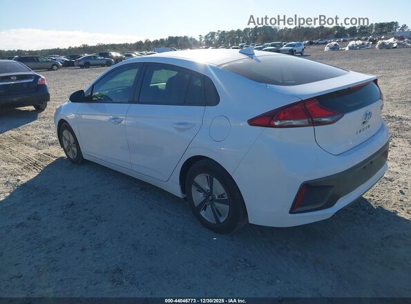 KMHC65LC2NU284967 2022 HYUNDAI IONIQ HYBRID White Հետևի ձախ