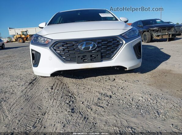 KMHC65LC2NU284967 2022 HYUNDAI IONIQ HYBRID White Դիմացի տեսք
