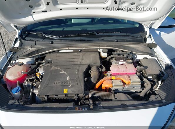 KMHC65LC2NU284967 2022 HYUNDAI IONIQ HYBRID White Հետևի տեսք