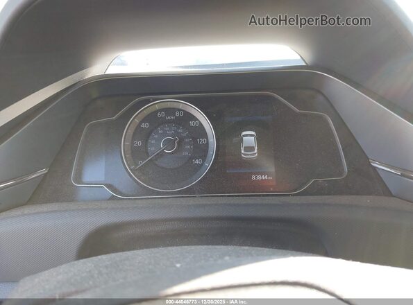 KMHC65LC2NU284967 2022 HYUNDAI IONIQ HYBRID White Հետևի նստատեղերի տեսք