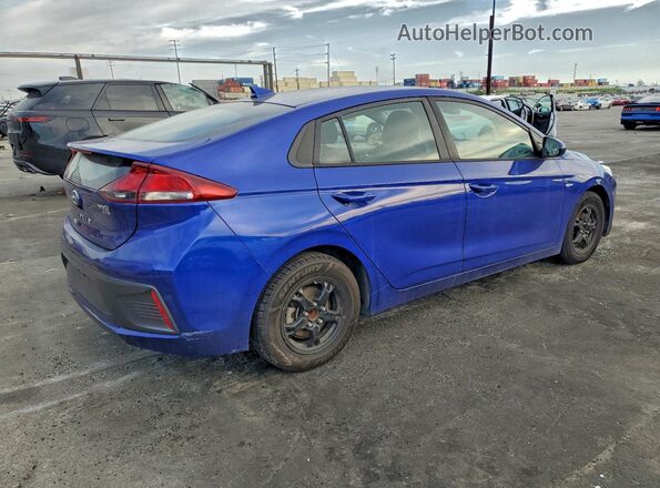 KMHC65LC3LU215802 2020 HYUNDAI IONIQ Синий Задняя правая четверть