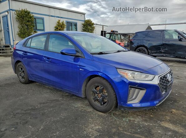 KMHC65LC3LU215802 2020 HYUNDAI IONIQ Синий Передняя правая четверть