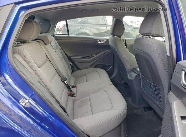 KMHC65LC3LU215802 2020 HYUNDAI IONIQ Синий Вид задних сидений