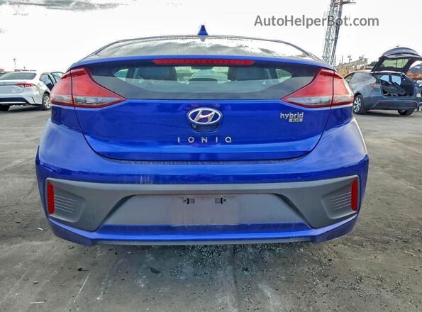 KMHC65LC3LU215802 2020 HYUNDAI IONIQ Синий Вид сзади