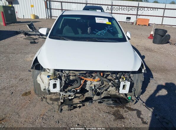 KMHC65LC4JU103863 2018 HYUNDAI IONIQ HYBRID White Widok wnętrza z tyłu