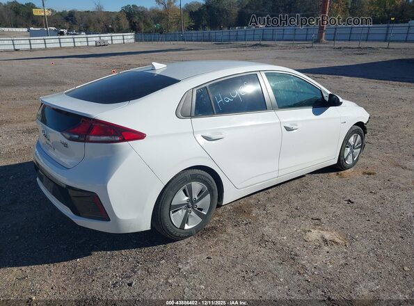 KMHC65LC4JU103863 2018 HYUNDAI IONIQ HYBRID White Tył prawy