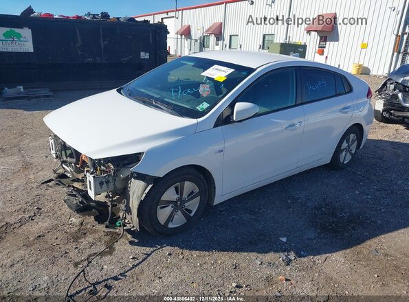 KMHC65LC4JU103863 2018 HYUNDAI IONIQ HYBRID White Przód lewy