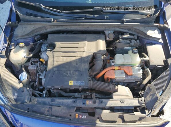 KMHC65LC4KU144558 2019 HYUNDAI IONIQ Синий 