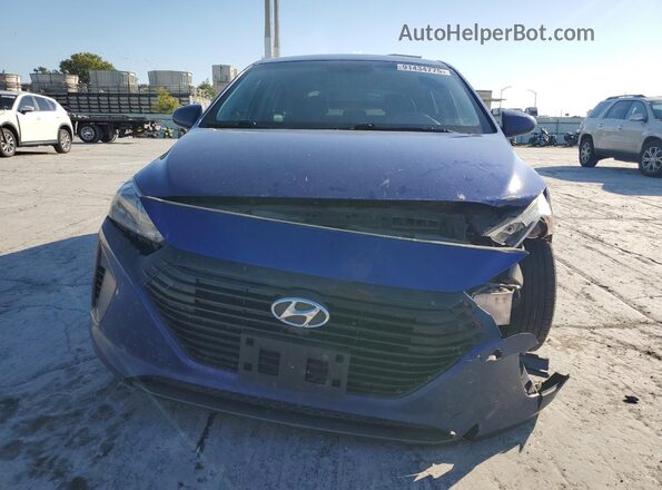 KMHC65LC4KU144558 2019 HYUNDAI IONIQ Синий 