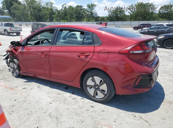 KMHC65LC4KU178595 2019 HYUNDAI IONIQ Бордовый Задняя левая четверть