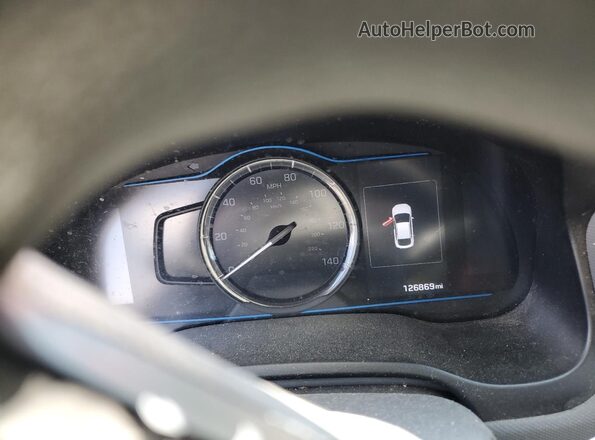 KMHC65LC4KU178595 2019 HYUNDAI IONIQ Бордовый Вид щитка приборов