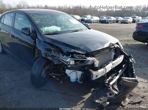 KMHC65LC5LU186447 2020 HYUNDAI IONIQ HYBRID Black წინა ხედი