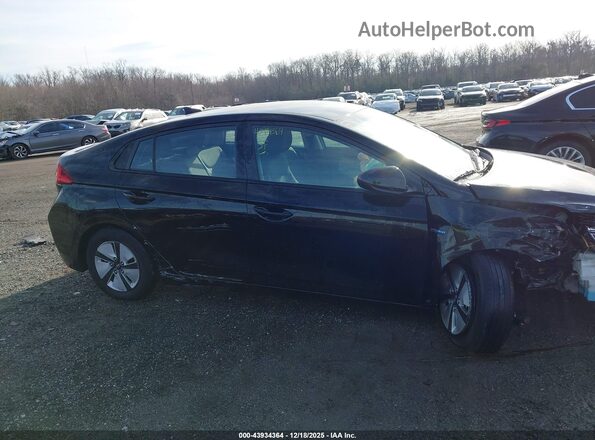 KMHC65LC5LU186447 2020 HYUNDAI IONIQ HYBRID Black უკანა სალონის ხედი