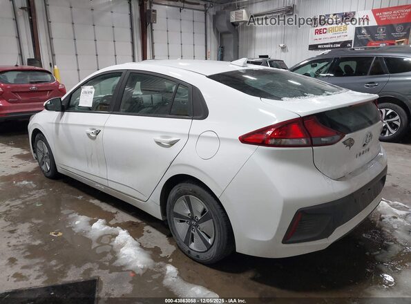 KMHC65LC5NU284834 2022 HYUNDAI IONIQ HYBRID White Հետևի ձախ