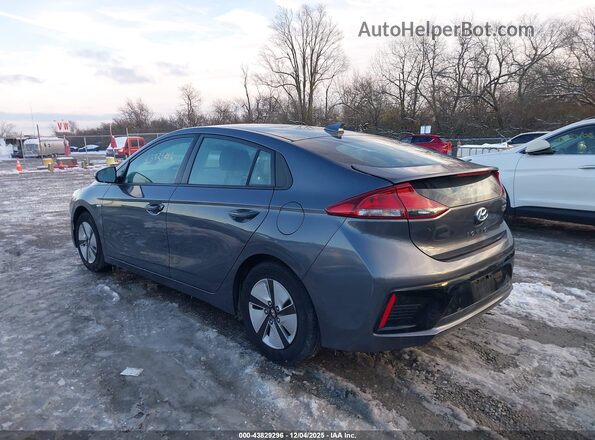 KMHC65LC6HU056023 2017 HYUNDAI IONIQ HYBRID Gray Rear left