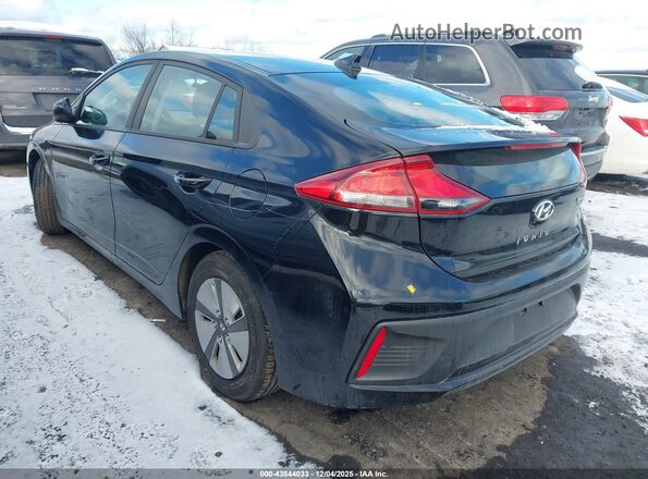 KMHC65LC6JU099721 2018 HYUNDAI IONIQ HYBRID Black Задня ліва чверть