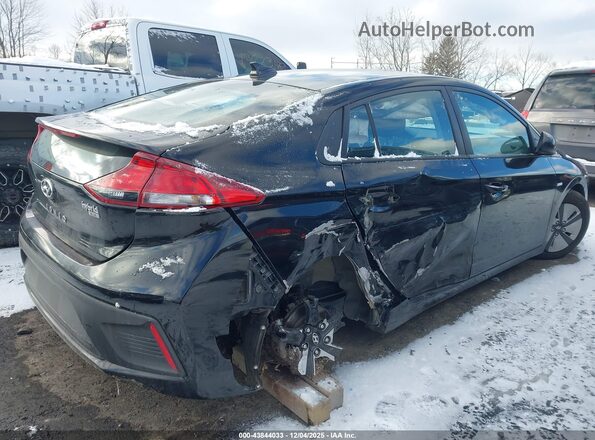 KMHC65LC6JU099721 2018 HYUNDAI IONIQ HYBRID Black Вид спереду