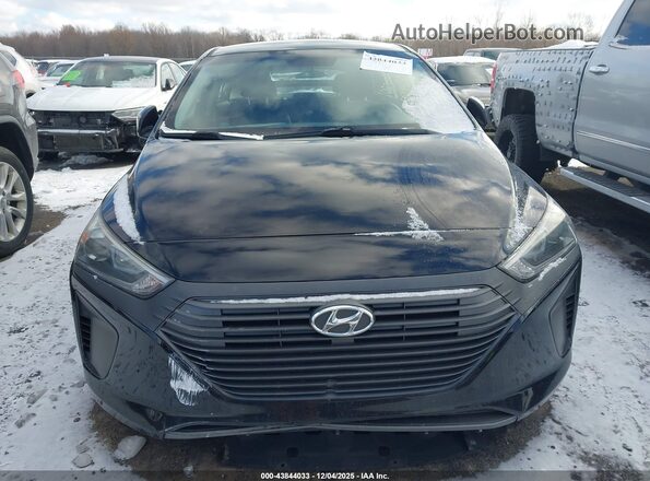 KMHC65LC6JU099721 2018 HYUNDAI IONIQ HYBRID Black Вид щитка приладів