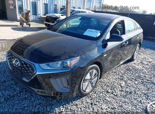 KMHC65LC7LU227404 2020 HYUNDAI IONIQ HYBRID Black Front left