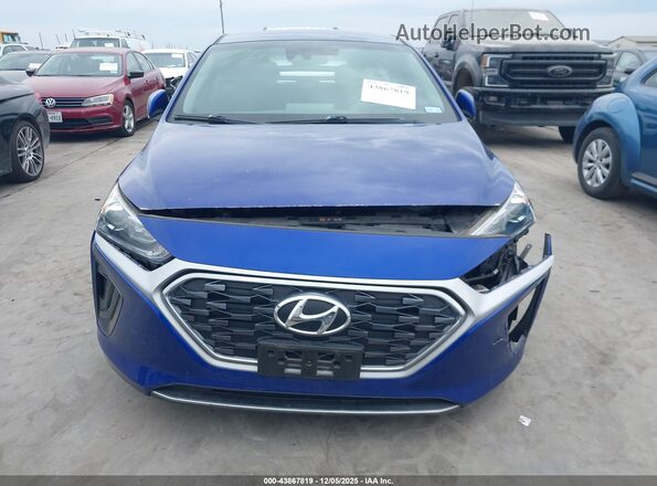 KMHC65LC8MU252748 2021 HYUNDAI IONIQ HYBRID Blue Vista interior trasera