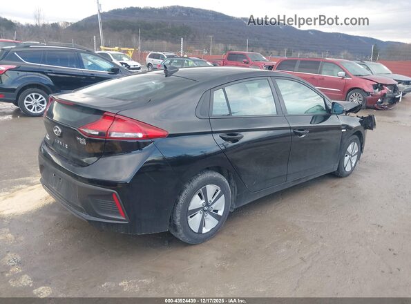 KMHC65LC9HU047137 2017 HYUNDAI IONIQ HYBRID Black Trasero derecho